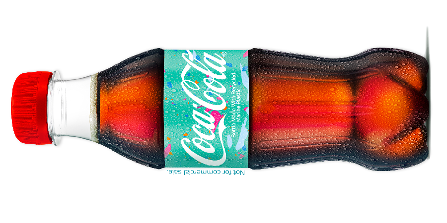 coca-cola marine plastic