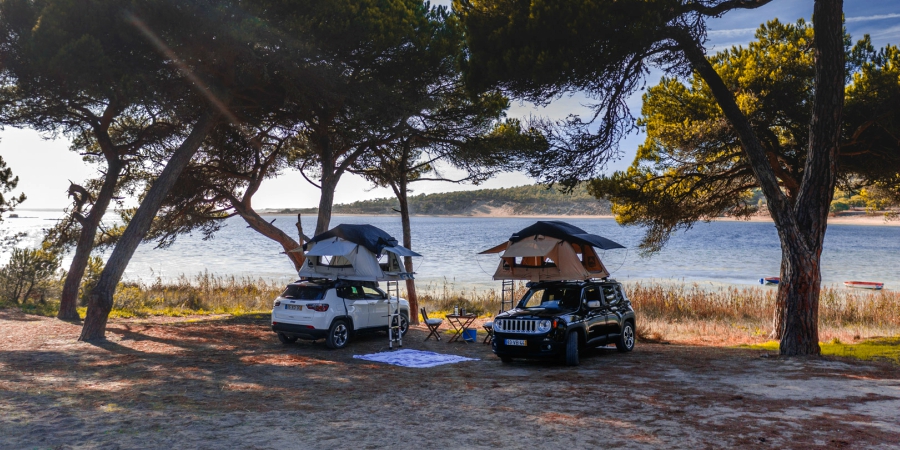 Hertz jeep Campers