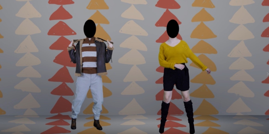 video mapping loureshopping moda
