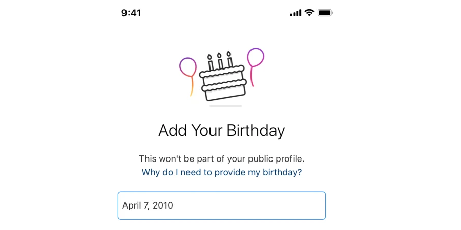instagram aniversario