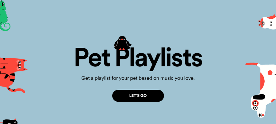 spotify pet playlist