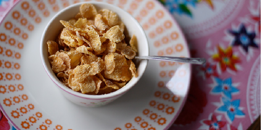 corn flakes cereais