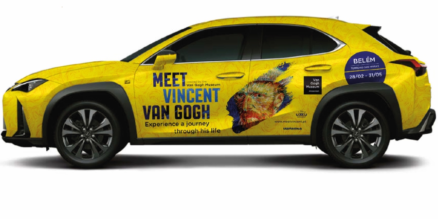 Lexus meet vincent Van Gogh