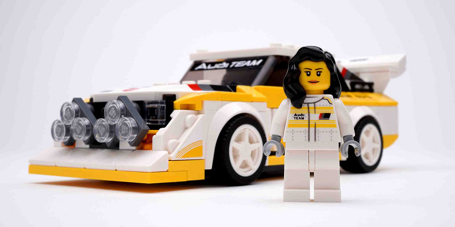 audi lego Michèle Mouton