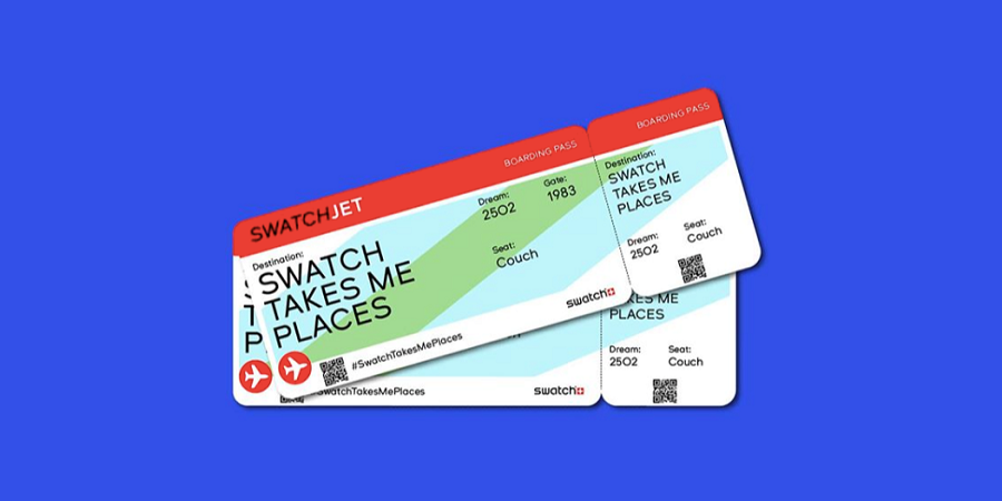 swatch takes me places