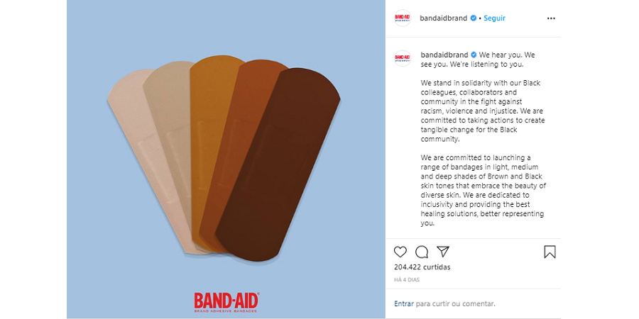 band-aid pensos rápidos