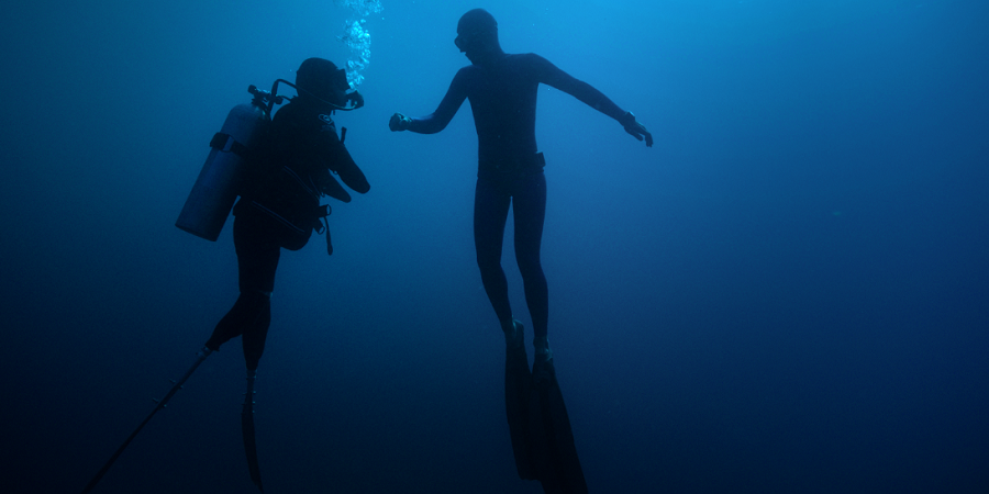 Into the Depths 3 Julien Samson for Biotherm red