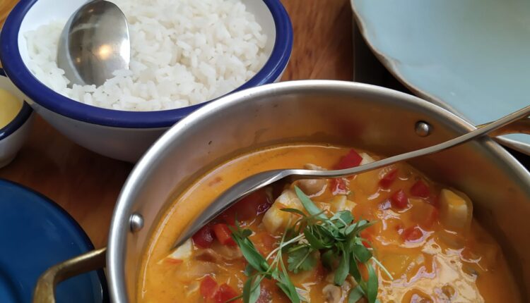 Moqueca de Peixe e Camarão