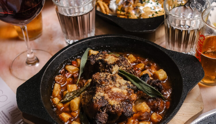 Gnocchi e rabo de boi