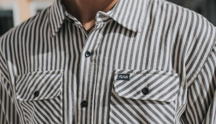 nazare stripe flannel shirt 2