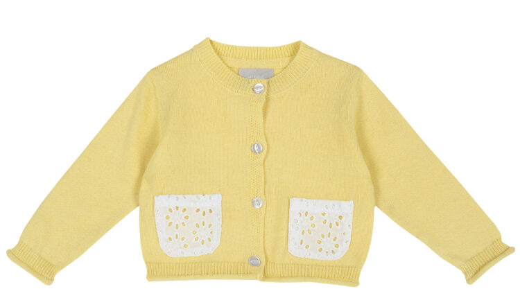 Casaco Malha Amarelo 29,99€