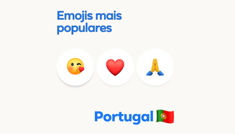 emojis mais populares facebook