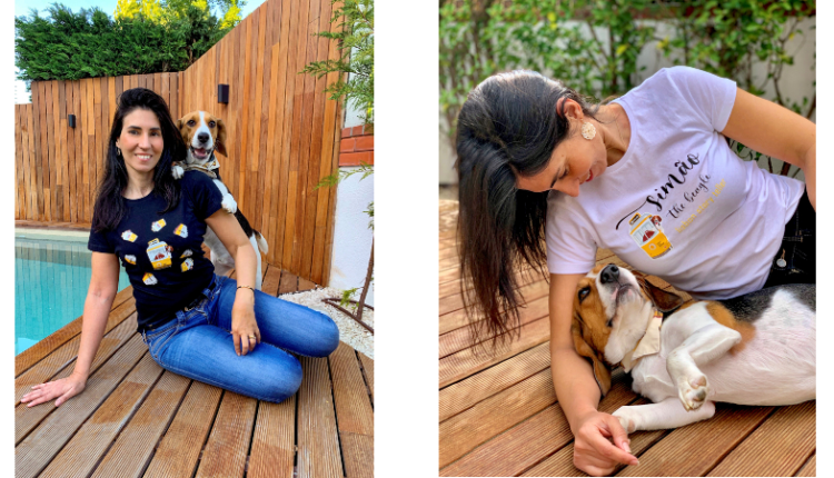 simao the beagle t-shirt solidaria