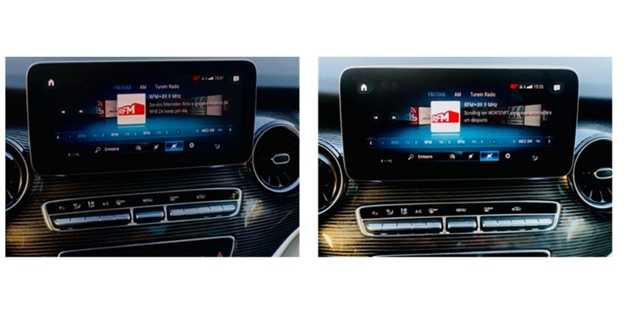 Publicidade invade display de rádio dos automóveis com a RFM, Renascença e Mega Hits