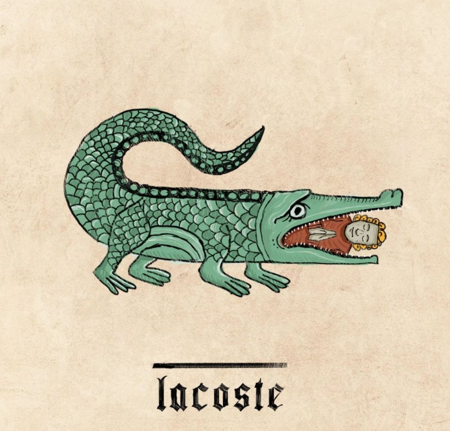 A história por trás do famoso logotipo do crocodilo da Lacoste