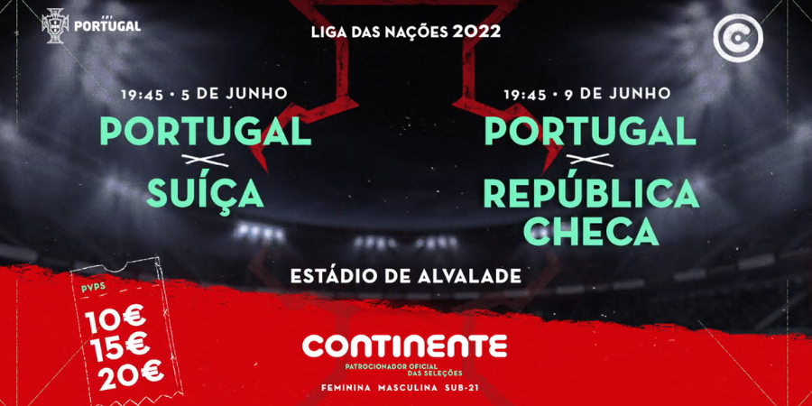 CONTINENTE VENDE BILHETES PARA O 1.º JOGO DE APURAMENTO PARA O EURO'2024 -  MC