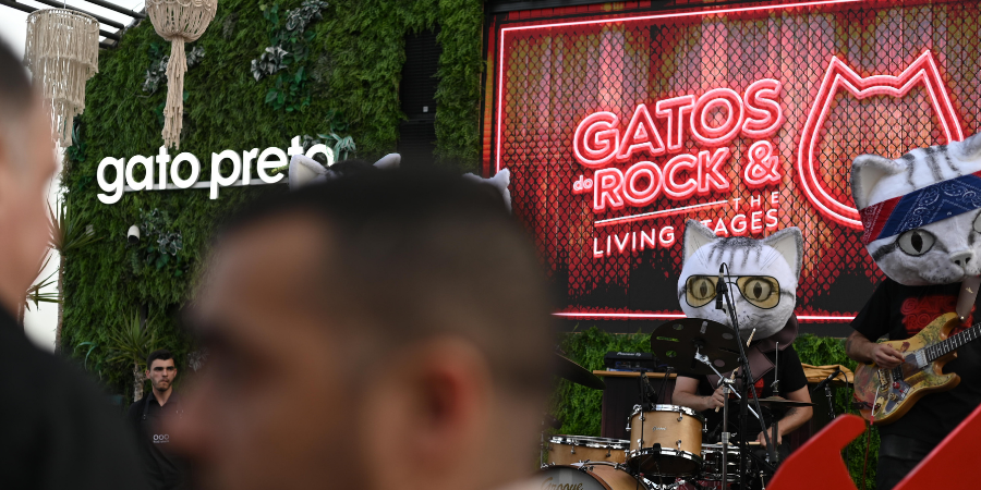 “Gatos do Rock and the Living Stages” é a proposta do Gato Preto na Área VIP do Rock in Rio