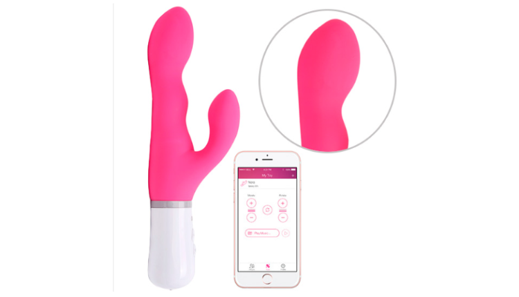 Lovesense vibrador com rotação Nora – 156 euros (na Cupidos Shop)