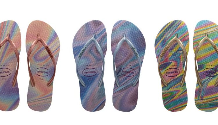 havaianas que mudam de cor