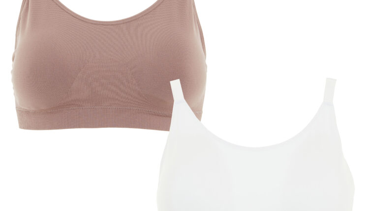 PRIMARK Breast Cancer Awareness – 2Pk Seamfree Bra in Ecomade Coolmax £8 €10 �10 220CZK – made using 50� recycled polyester