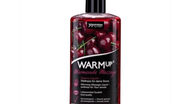 Oléo de massagem comestível Warm Up – 15,95 euros (Pérola SexShop)