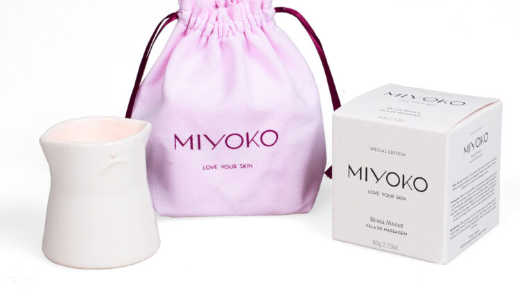 Vela de Massagem Rosa Sweet da Miyoko – 10,90 euros