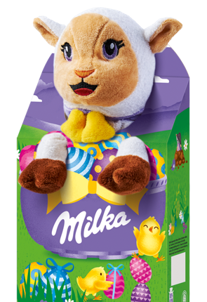 Milka Peluche 96g – ovelha