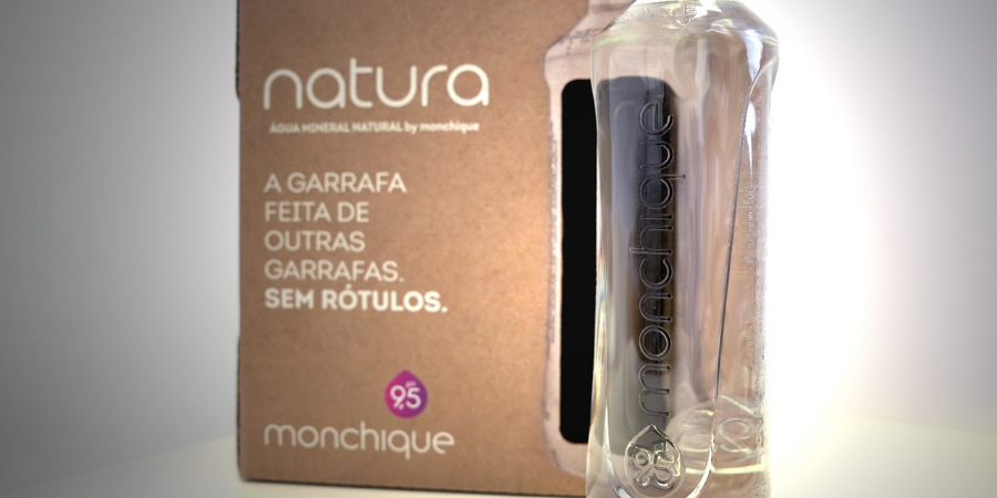 Água Monchique tem nova garrafa sem rótulos a pensar no planeta e na inclusão