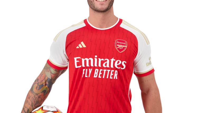 Camisola Arsenal 1ª Equipamento 23_24, PVP 99,99€