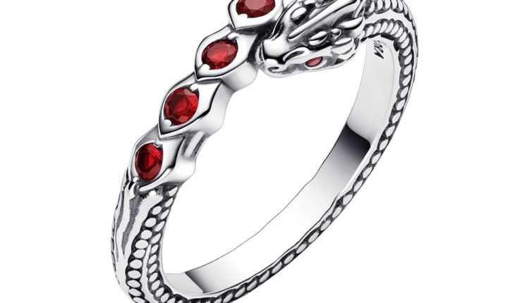 Anel Pandora Game of Thrones Dragon Sparkling Ring em prata 925 e cristais man made, 59euros_192968C01_V3