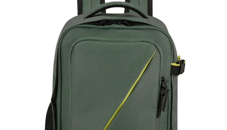 AMERICAN TOURISTER_TAKE2CABINE – MOCHILA DE CABINE VERDE FLORESTA_PVP 52EUR