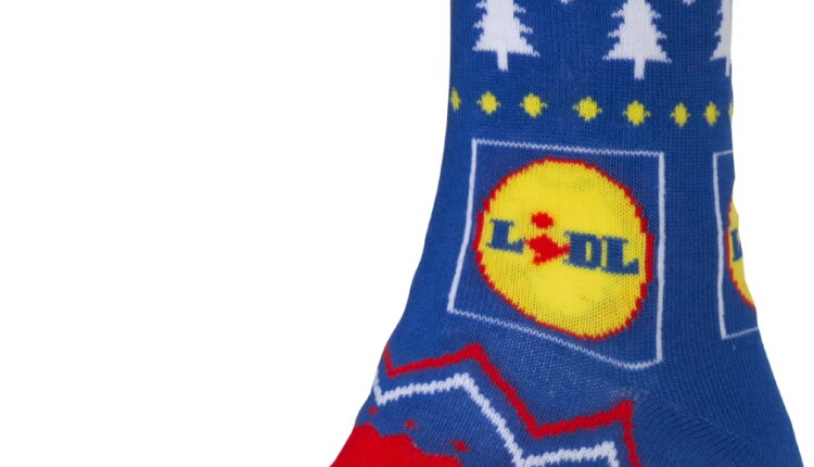 Meias Natal Lidl – Azul