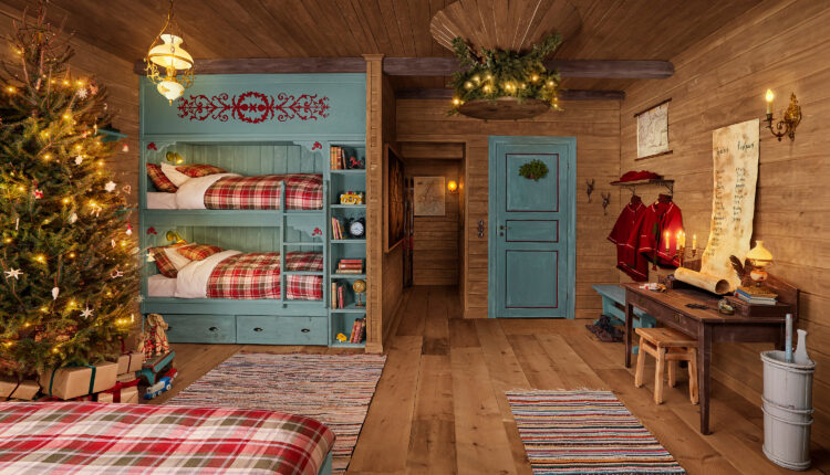 04 – Santa’s Post Office – Airbnb – Bedroom – Credit Samir Zarrouck