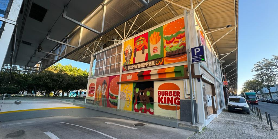 Há um novo Burger King em Lisboa. Sabe onde fica?