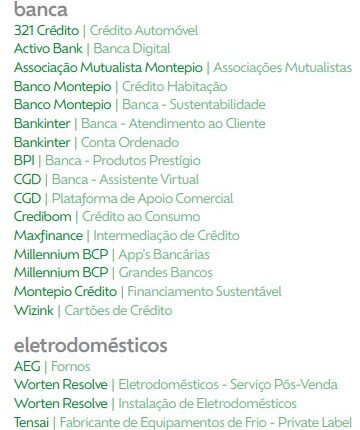 Banca e electrodomésticos