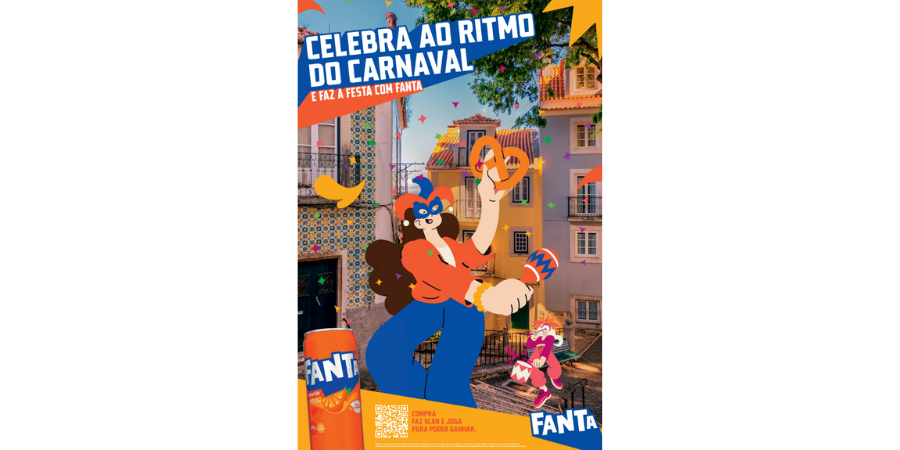 Fanta celebra o Carnaval com campanha nacional e prémios