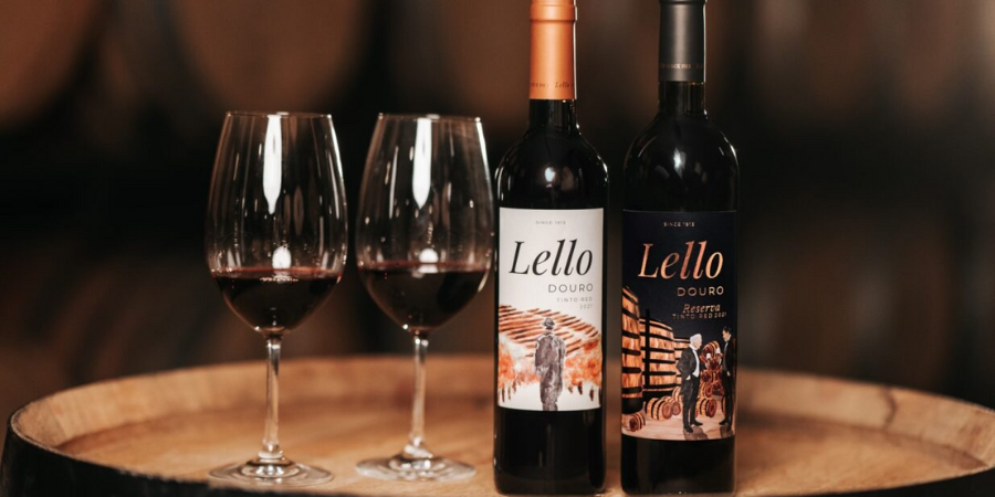 Lello Douro Tinto 2021 tem novo rótulo com ilustração dedicada à família