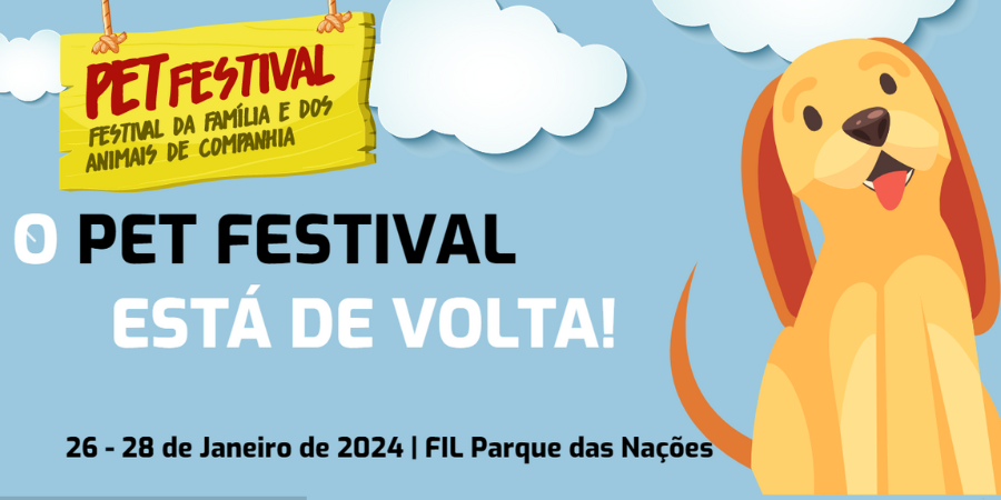 Pet Festival: o evento dedicado aos animais de estimação acontece este fim-de-semana na FIL