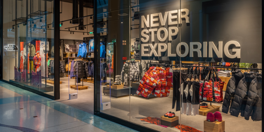 The North Face abre a primeira loja no centro comercial Colombo