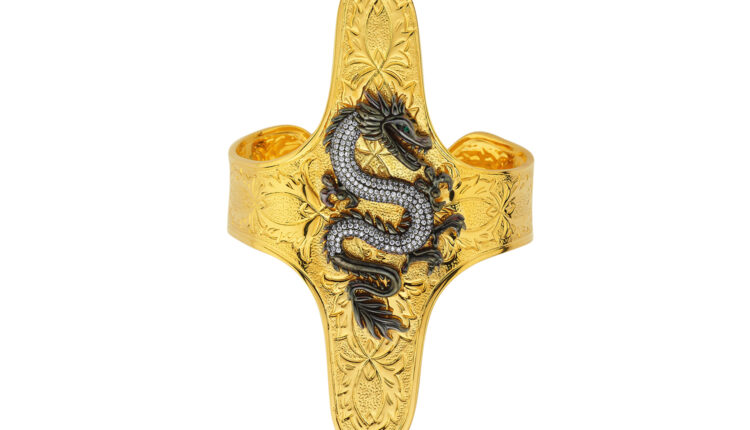 DRAGON-CROSS-CUFF