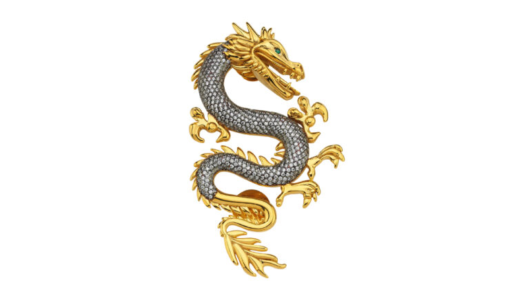 DRAGON-EARCUFF-CRYSTAL-R-D1