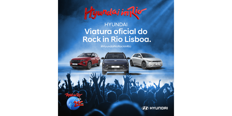 Rock in Rio Lisboa vai continuar à boleia da Hyundai