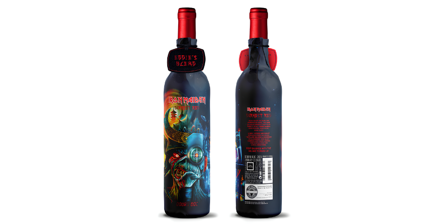 Empresa portuguesa produz vinho para os Iron Maiden