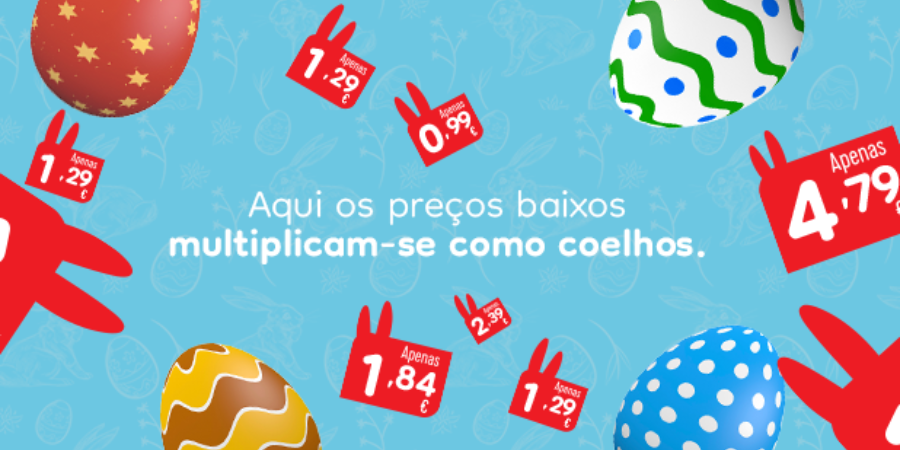 No Minipreço, os preços baixos da Páscoa “multiplicam-se como coelhos”