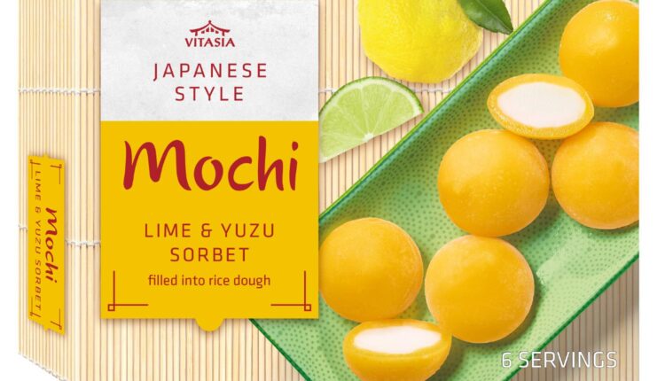 Mochis lima e yuzu