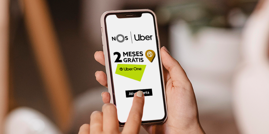 NOS oferece 2 meses de Uber One aos clientes