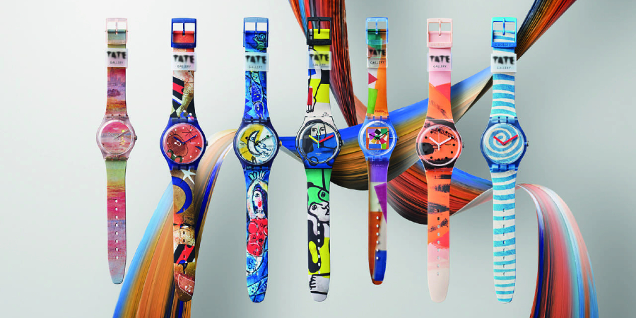 A arte volta a atacar: Colecção Swatch x Tate Gallery