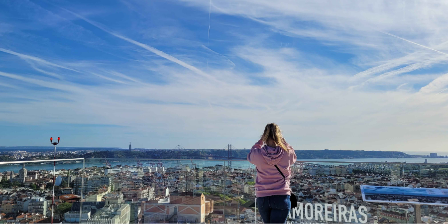 Quer conhecer Lisboa nas alturas? Há uma viagem panorâmica gratuita esta semana