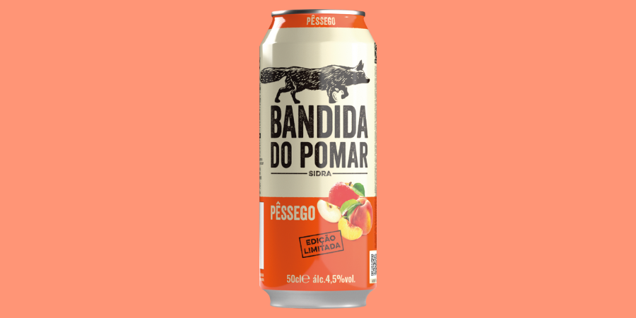 O novo sabor de Bandida do Pomar chega numa lata com a cor do ano