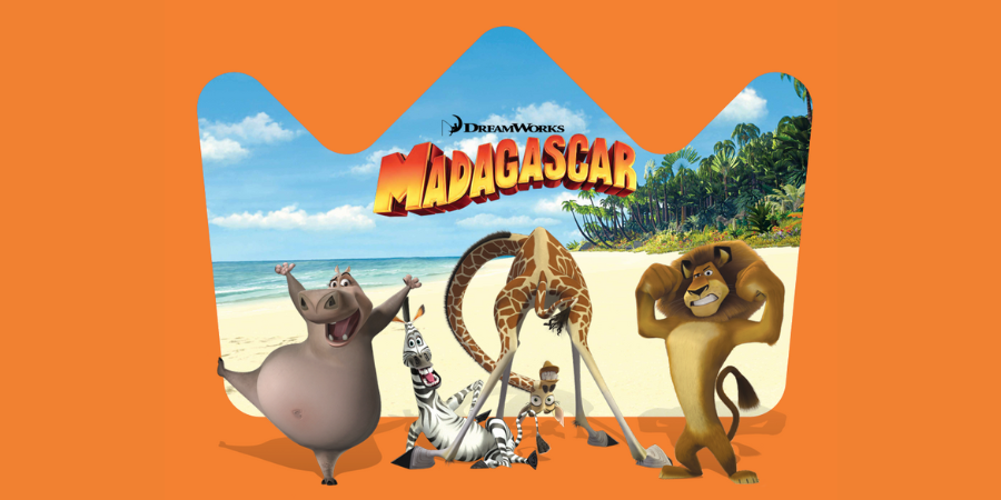 Os animais selvagens de Madagáscar estão de volta com o Burger King